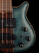 Mayones Cali4 Flame Maple TEW Top Swamp Ash Back Custom Blue Denim Matt Finish