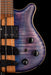 Mayones Cali4 Flame Maple Top Custom Color Trans Purple Matt Finish with Case