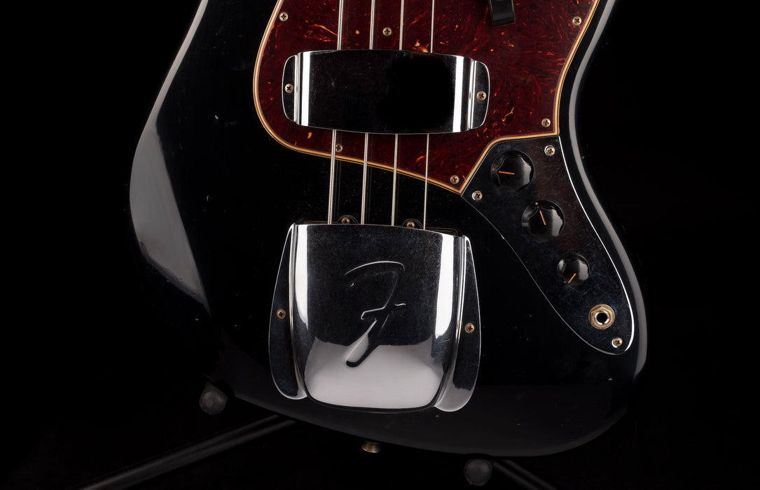 Fender Custom Shop 1966 Jazz Bass Journeyman Relic Black With Case