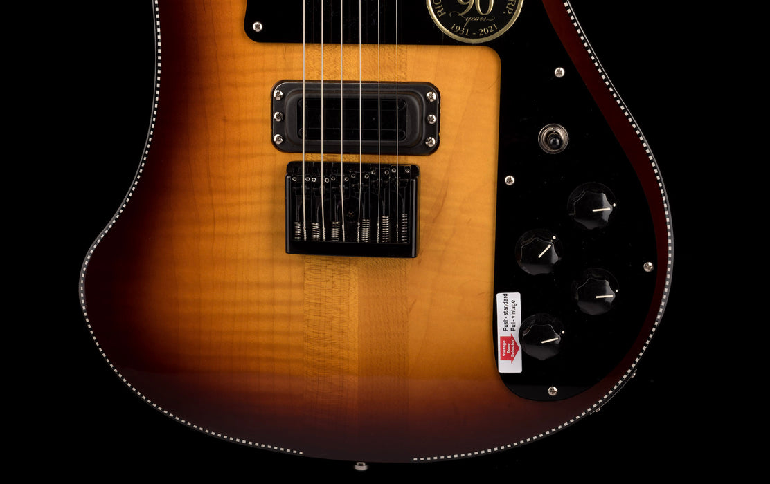 Rickenbacker Limited Edition 90th Anniversary 480XC TBG TobaccoGlo Guitar In Stock!!