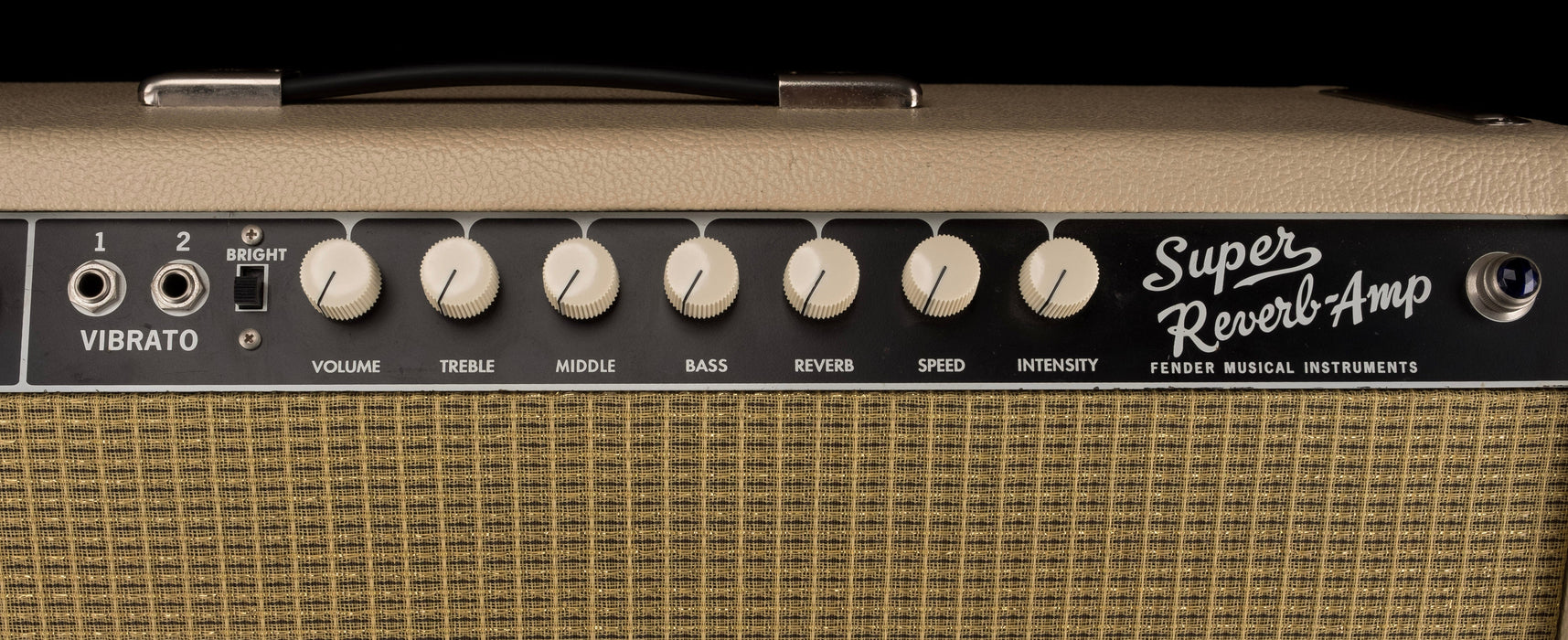 Used Fender '65 Reissue Super Reverb Blonde Guitar Amp Combo