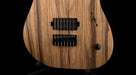 Mayones Duvell BL 7 String 27" Baritone Black Limba Trans Natural Matt Finish