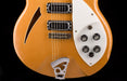 Vintage 1968 Rickenbacker 370/6 Maple Glo With New Silver Vintage-Style HSC