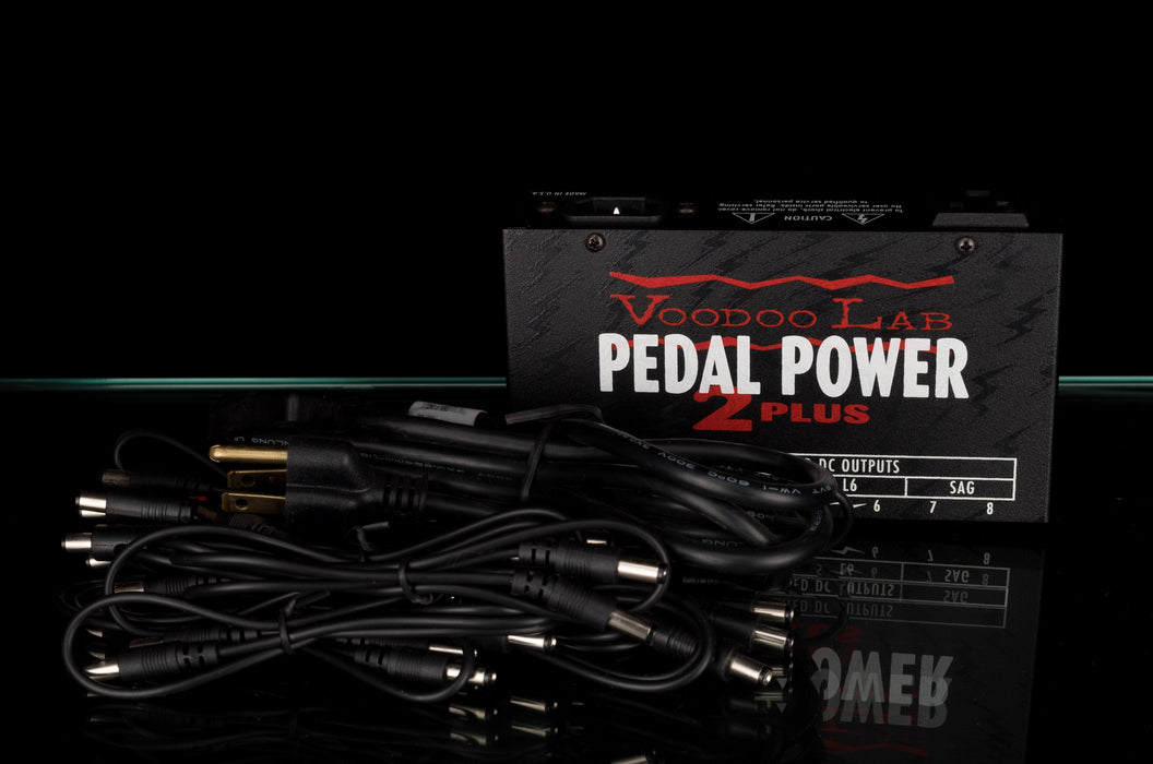 Used Voodoo Lab Pedal Power 2 Plus Power Supply Guitar Effect Pedal With Box