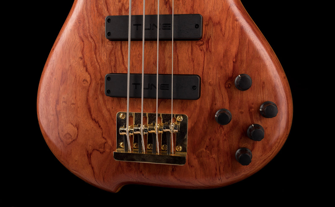 Tune TWB43-BB-TJ Mahogany Body Bubinga Top Made in Japan Bass With OHSC