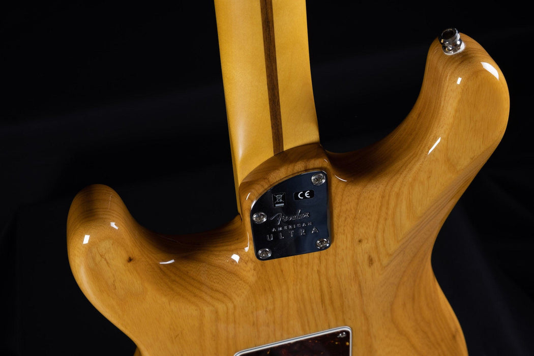 Used Fender American Ultra Stratocaster HSS Aged Natural with Case