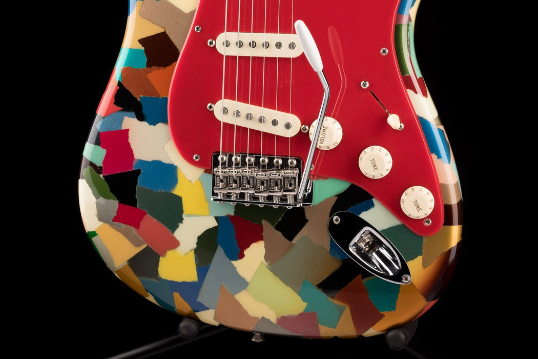 Pre-Owned Fender Custom Shop Masterbuilt Dale Wilson Active Clown Patch Strat Electric Guitar
