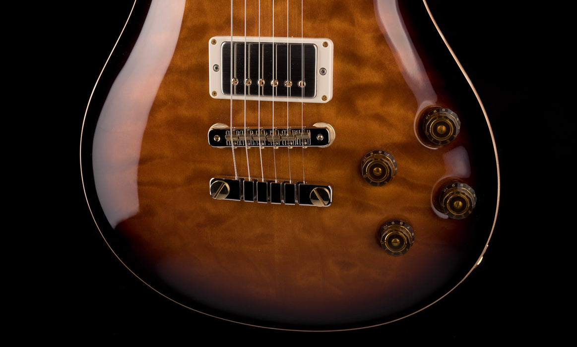 PRS Core McCarty 594 Quilt 10 Top Black Maple Neck Custom Color Solano Burst with Case