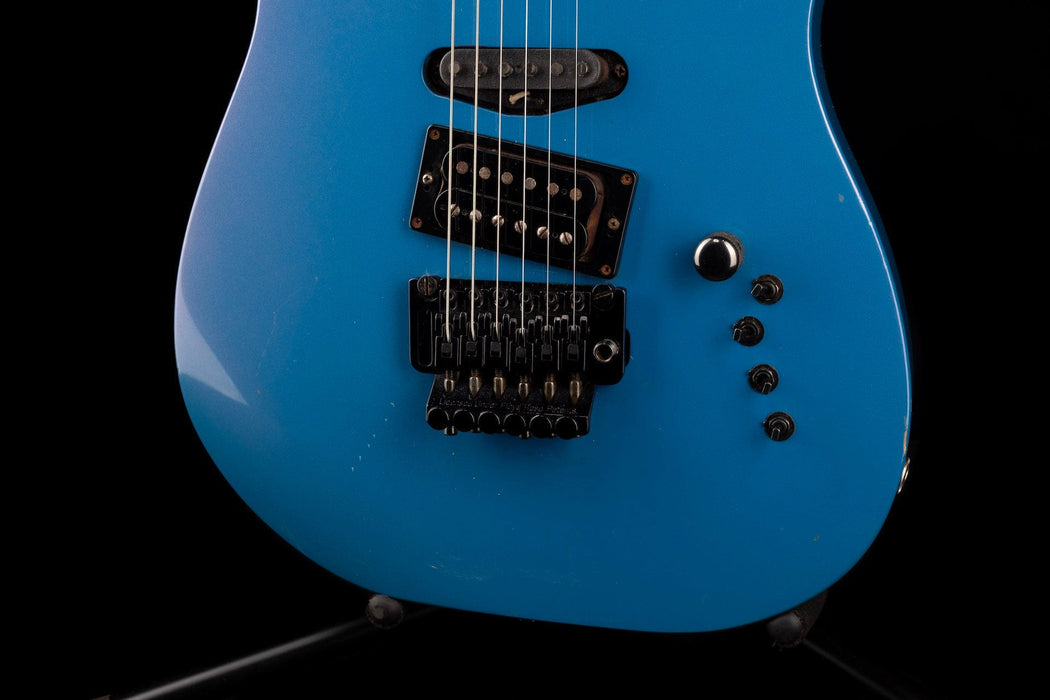 Vintage '86-'89 Kramer Pacer Custom 1 Electric Guitar Blue