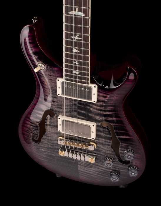 PRS Core McCarty 594 Hollowbody II Custom Color Charcoal Violet Wrap Burst Electric Guitar