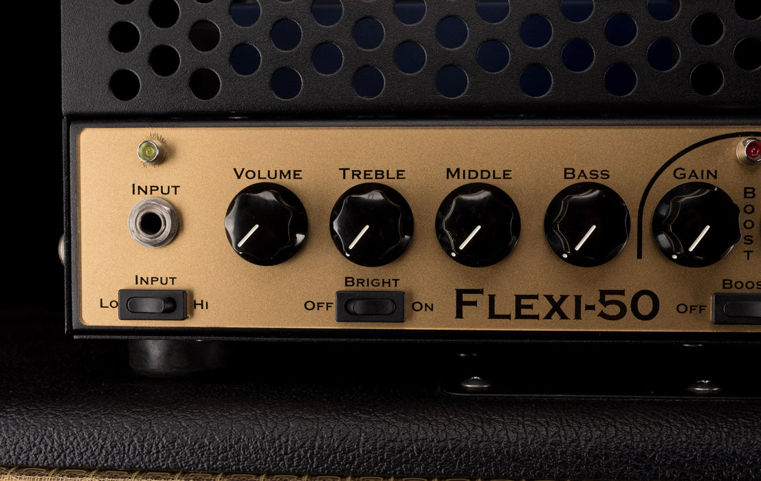 Pre Owned THD Flexi 50 Guitar Amp Head With Matching 2x12" Guitar Amp Cabinet