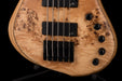 Mayones BE Elite EP 5 String Bass Guitar Trans Natural Satine Eye Poplar Top With Case