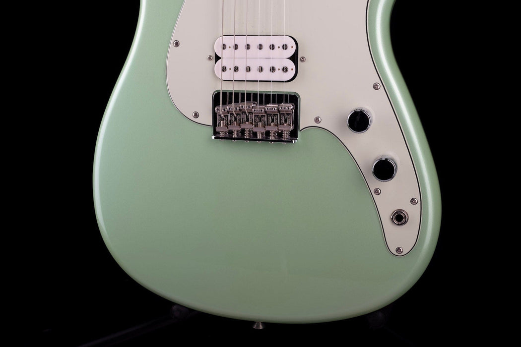 Used Fender Duo Sonic HS Surf Green Electric Guitar