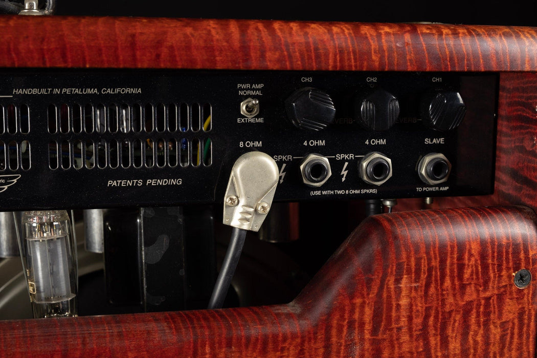 Used Mesa-Boogie Limited Edition Nomad 45 Flame Maple Red Stained 2x12" Tube Guitar Amp Combo With Footswitch