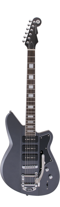 Reverend Warhawk 390 Roasted Maple Neck Electric Guitar Gunmetal