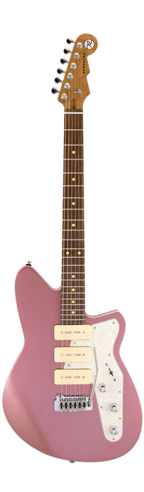 Reverend Jetstream 390 Roasted Maple Neck Electric Guitar Mulberry Mist