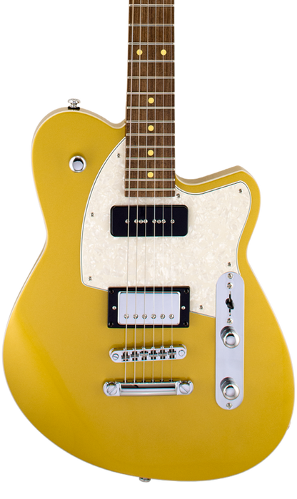 Reverend Double Agent OG Roasted Maple Neck Electric Guitar Venetian Gold