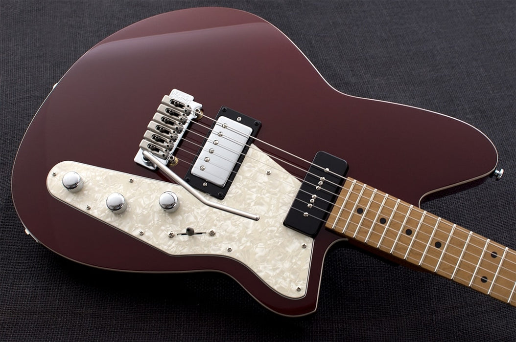 Reverend Double Agent W Medieval Red Wilkinson Tremolo Electric Guitar