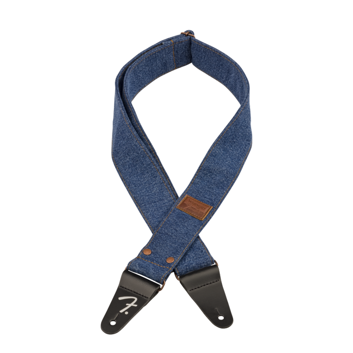 Fender x Wrangler Riveted Denim Strap Indigo