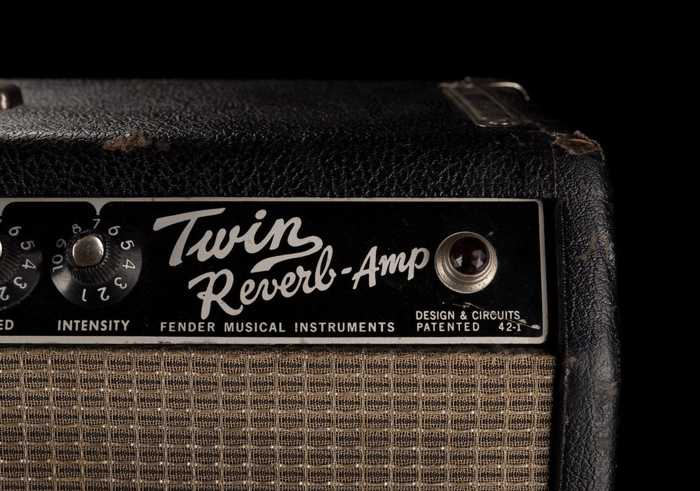 Pre Owned Vintage 1967 Fender Twin Reverb Guitar Amp Combo
