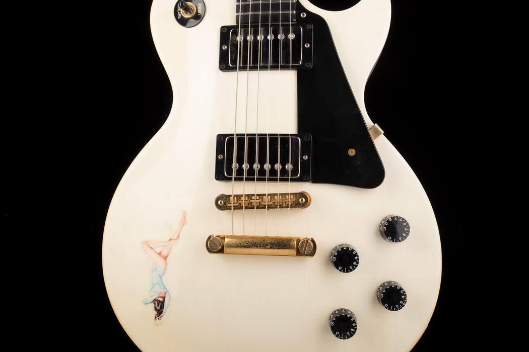 Pre Owned 2008 Gibson Les Paul Studio Alpine White With OHSC