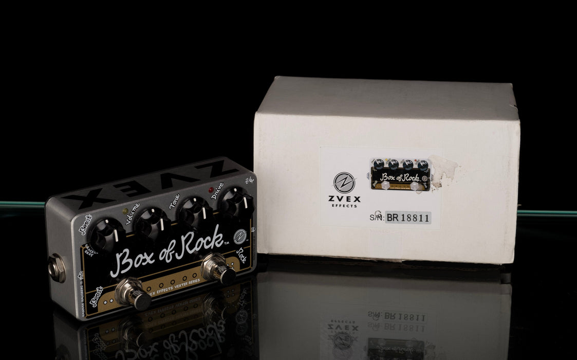 Used ZVex Vexter Box of Rock Overdrive Pedal With Box