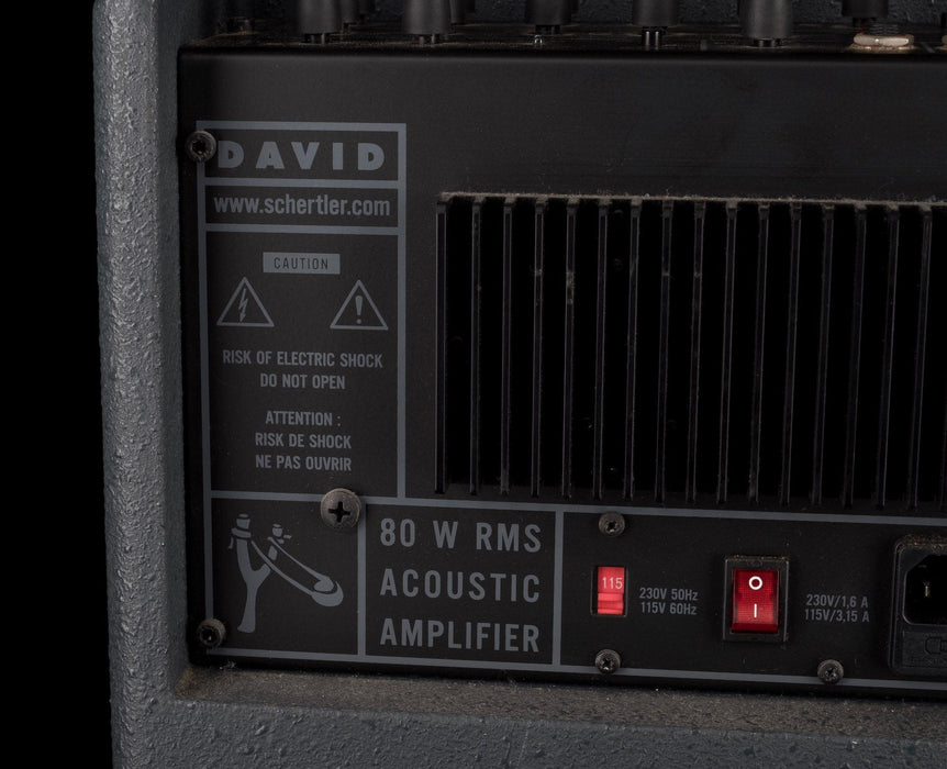 Pre Owned Schertler David Model Acoustic Guitar Combo Amp