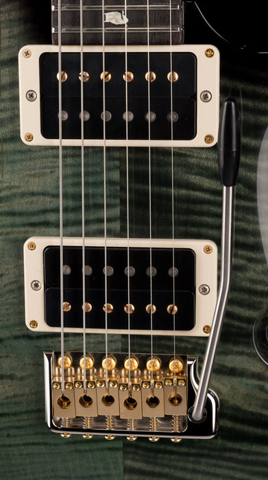 PRS Core Custom 24 Pattern Thin 10 Top Custom Color Trampas Green Smokeburst with Case
