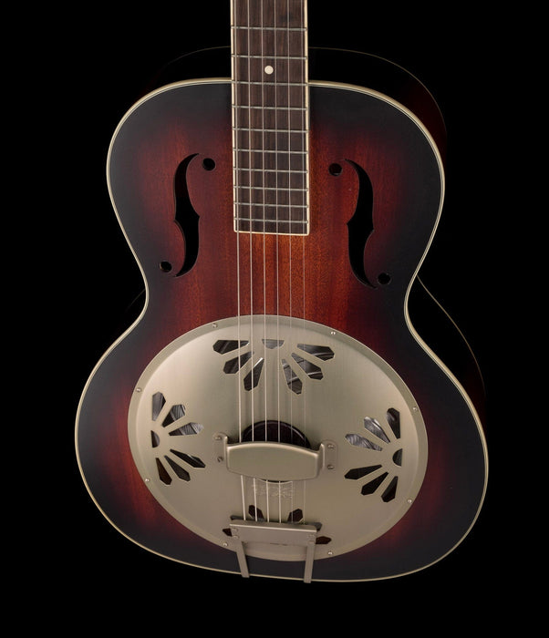 Used Gretsch G9241 Alligator Acoustic-Electric Resonator 2-Tone Sunburst with Case