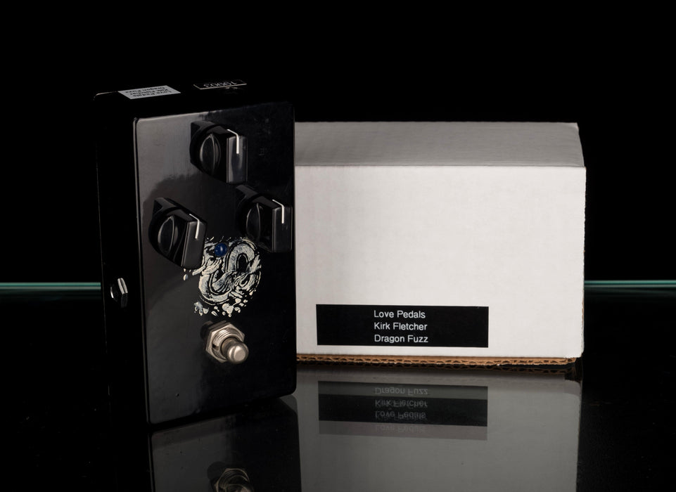 Used Lovepedal Kirk Fletcher Black Dragon Fuzz Guitar Effect Pedal