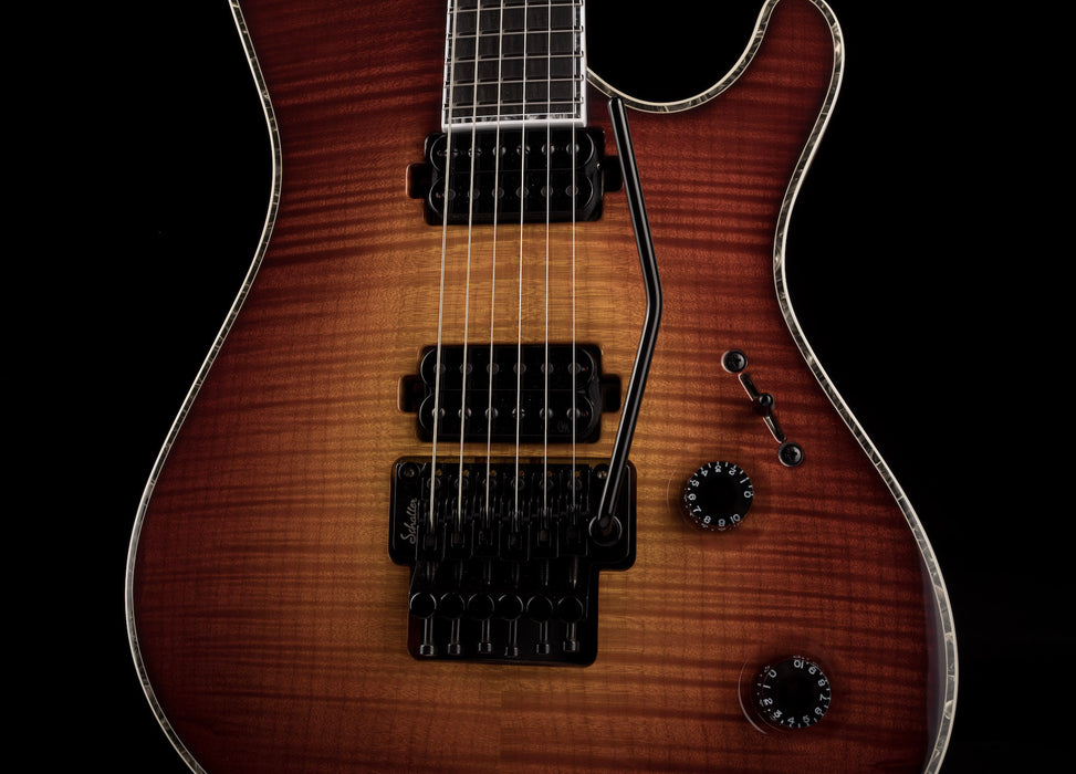 Mayones Regius Pro 6 Natural Fade 3 Tone Sunburst Electric Guitar
