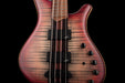 Mayones Patriot Classic 4 Flame Top Bass Satine Transparent Jeans Black 3-Tone Red Burst