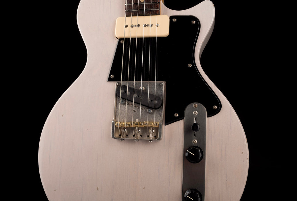 Fano Oltre SP6 Light Distress TV White with Gig Bag