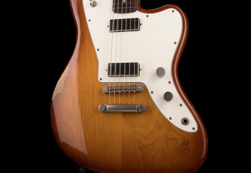 Fano Oltre JM6 Medium Distress Faded Tea Burst with Gig Bag