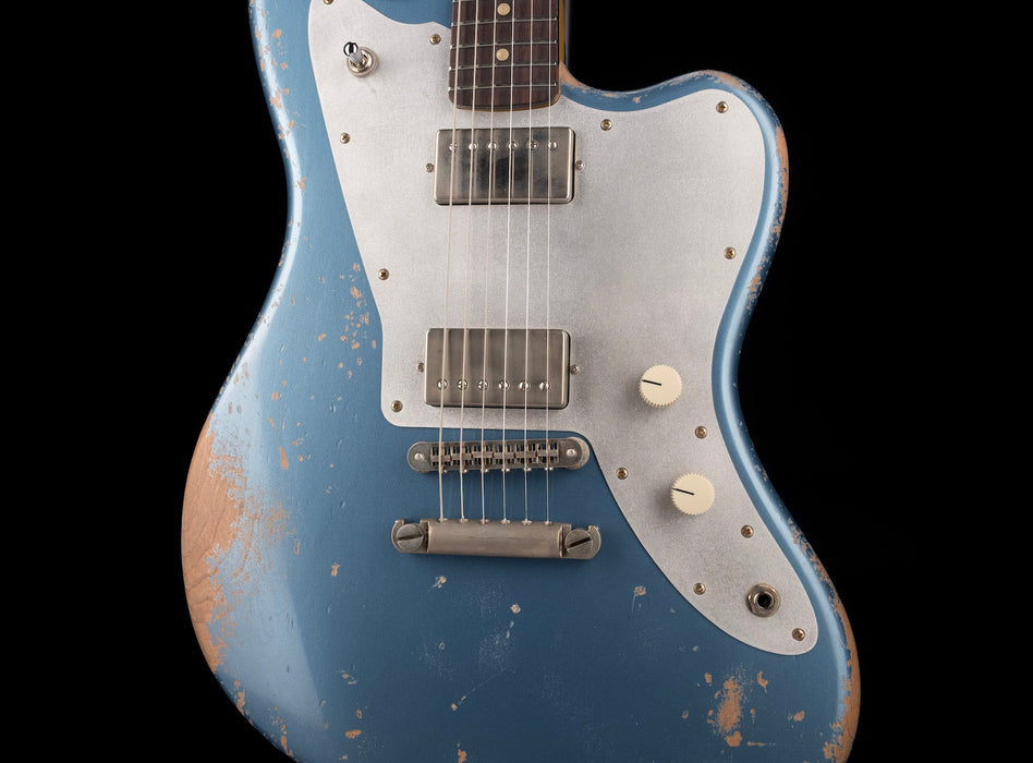 Fano Oltre Series JM6 Heavy Distress Pelham Blue with Gig Bag