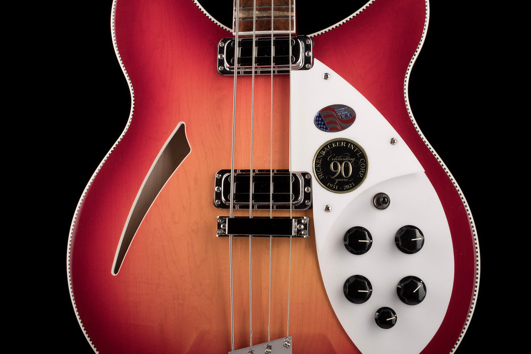 Rickenbacker 90th Anniversary Limited Edition 4005XC AFG Amber FireGlo Semi Hollow