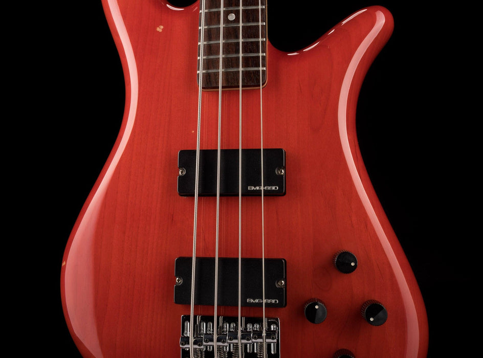 Used Spector NS-2002B Bass Trans Red with Gig Bag