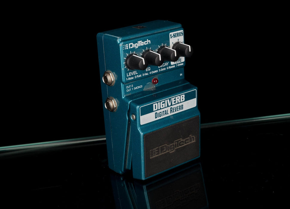 Used Digitech Digiverb Digital Reverb Pedal.