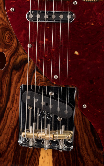 Fender Custom Shop Artisan Cocobolo Thinline Telecaster NOS Shellac Amber