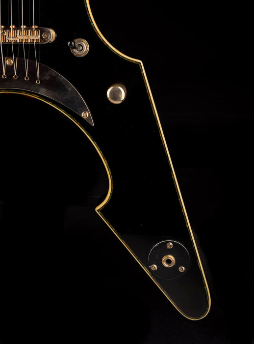 Turser Warlord Flying V Black With Gig Bag