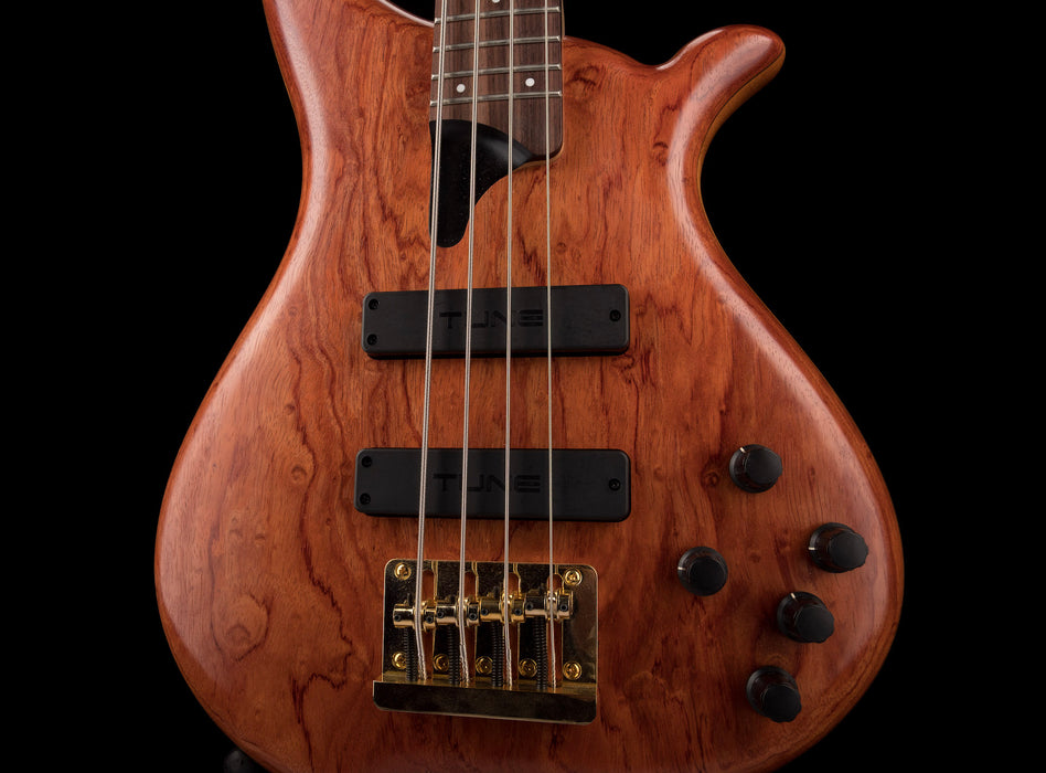 Tune TWB43-BB-TJ Mahogany Body Bubinga Top Made in Japan Bass With OHSC