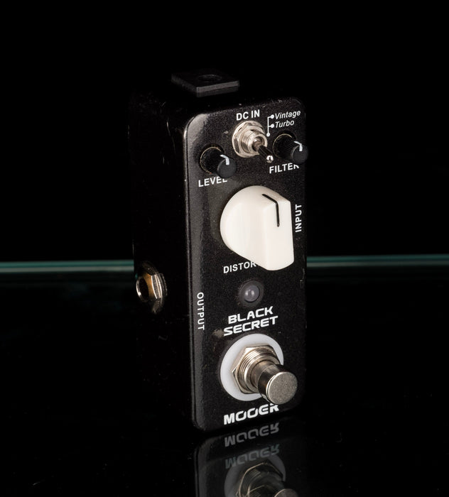 Used Mooer Black Secret Distortion Guitar Effect Pedal