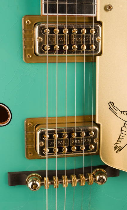Gretsch Custom Shop Masterbuilt Stephen Stern G6136CS 1962 Seafoam Falcon Doublecut Closet Classic
