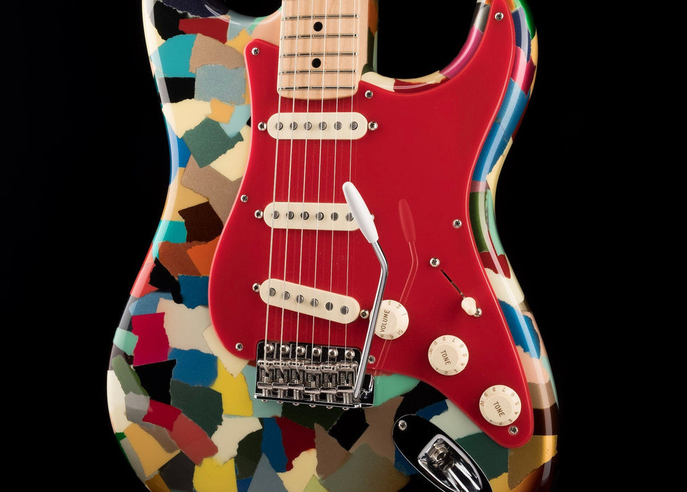 Pre-Owned Fender Custom Shop Masterbuilt Dale Wilson Active Clown Patch Strat Electric Guitar