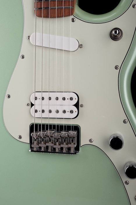 Used Fender Duo Sonic HS Surf Green Electric Guitar