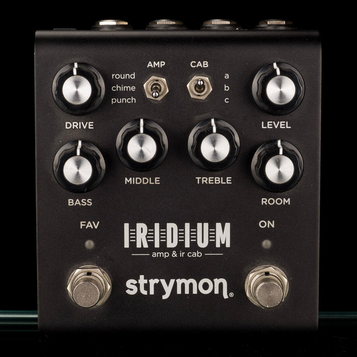 Used Strymon Iridium Amp Modeler and Impulse Response Cabs Effect Pedal with Box
