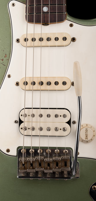 Fender Custom Shop Masterbuilt Andy Hicks 1967 Stratocaster HSS Journeyman Relic Lime Gold