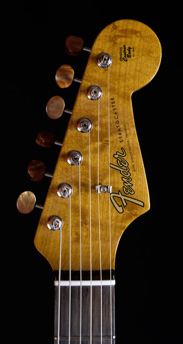 Fender Custom Shop Artisan Thinline Stratocaster Roasted Ash Body Spalted Maple Top Aged Natural