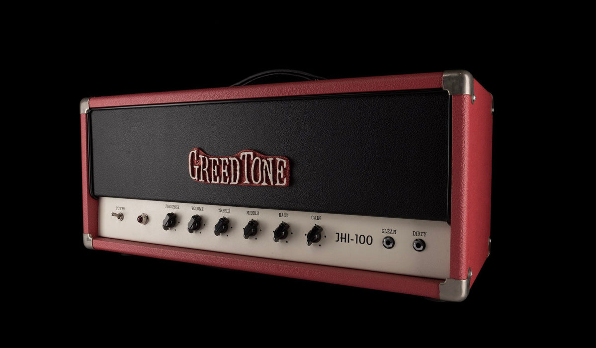 Pre-Owned Greedtone JHI-100 EL34 Tube Head and Matching RG 212 Cabinet