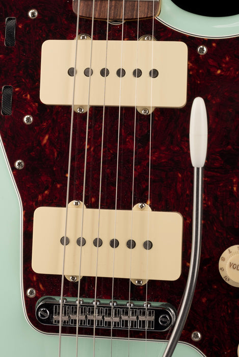 Used Fender Vintera '60s Jazzmaster Modified Surf Green with Gig Bag